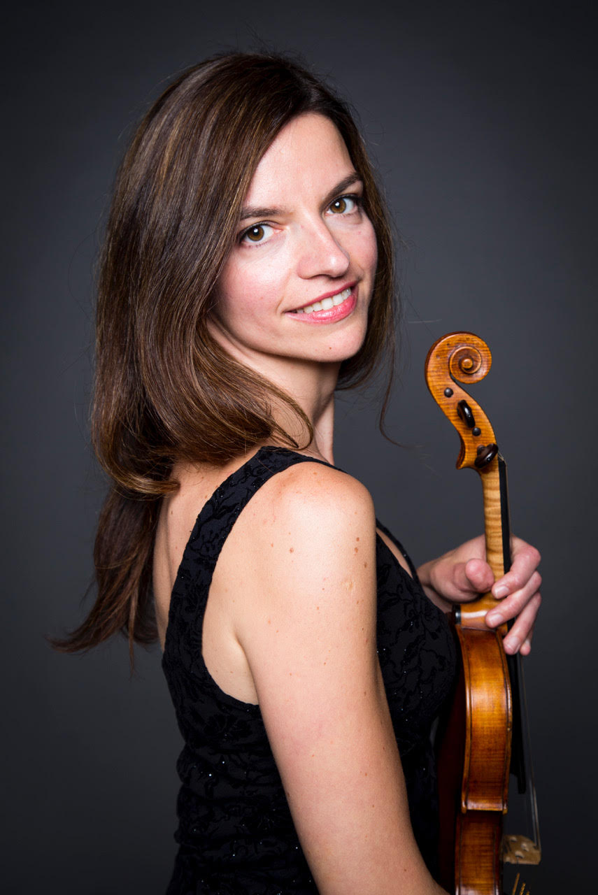 Violin teacher portrait